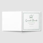 Bunny Rabbit Baby Shower Guest Book ゲストブック (全面)