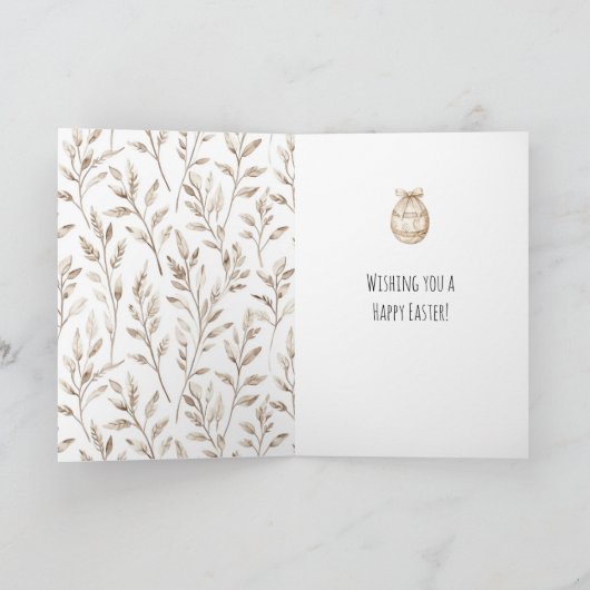 Bunny Rabbit Easter Egg   カード (内部)