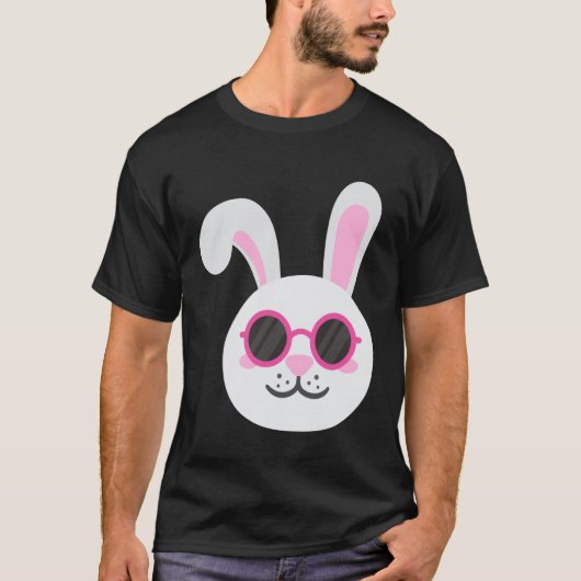 BUNNY RABBIT FACE Sunglasses Boys Girls Kids Easte Tシャツ (正面)
