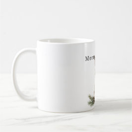 Bunny Rabbit Green Hat Christmas コーヒーマグカップ