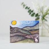 Bunny Rabbit Spring                                ポストカード (スタンド正面)