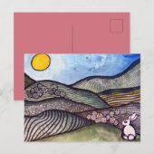 Bunny Rabbit Spring                                ポストカード (正面/裏面)