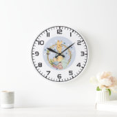Bunny Rabbit Wall Clock  ラージ壁時計 (ホーム)