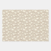 Bunny Rabbits Bonanza – パターン。 ラッピングペーパーシート (正面2)