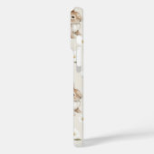 Bunny Rabbits Daisy Flowers Case-Mate iPhoneケース (裏面 / 左)