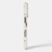 Bunny Rabbits Daisy Flowers Case-Mate iPhoneケース (裏面 / 右)