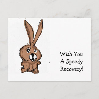 Bunny Recovery Card ポストカード