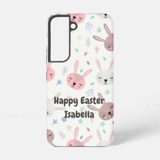 Bunny Season Coming Samsung Galaxyケース (裏面)