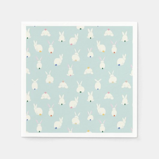 Bunny Tails スタンダードカクテルナプキン (正面)