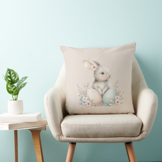 Bunny Throw Pillow クッション (椅子)