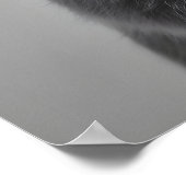 Bunny Toilet Paper Roll Bathroom Print, Funny ポスター (角)