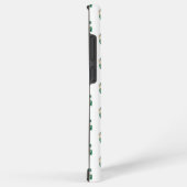 Bunny Trombone Player Green Marching Band Pattern Samsung Galaxyケース (右側面)