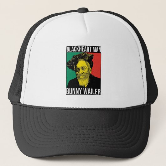 Bunny Wailer Cap Shirt Reggae Rasta Jamaika Roots キャップ (正面)
