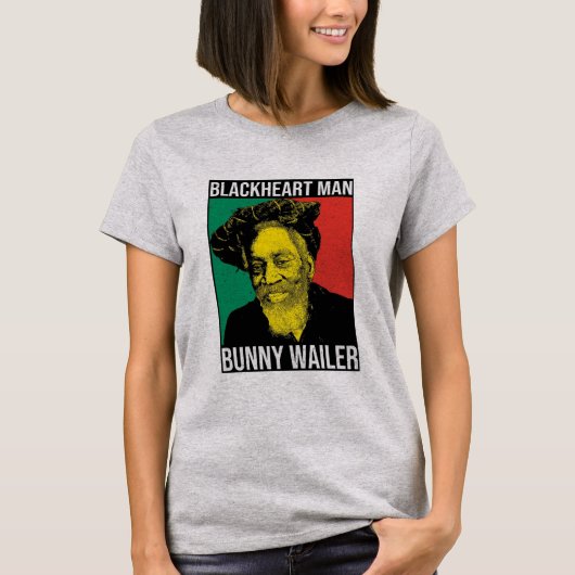 Bunny Wailer Shirt Reggae Rasta Jamaika Roots  Tシャツ (正面)