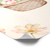 Bunny Wall art - Butterfly Love Printable Poster ポスター (角)