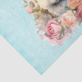 Bunny with a Garland of Roses Cute 薄葉紙 (詳細)