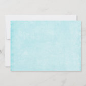 Bunny with a Garland of Roses Cute Birthday 招待状 (裏面)