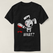 Bunny with chainsaw T-Shirt Tシャツ (デザイン正面)
