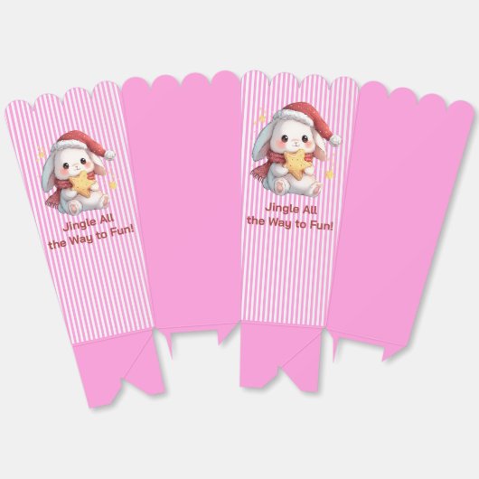 Bunny with Star Cookie フェイバーボックス (見開き)