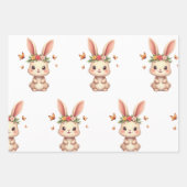Bunny Wrapping Paper ラッピングペーパーシート (正面2)