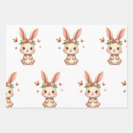 Bunny Wrapping Paper ラッピングペーパーシート