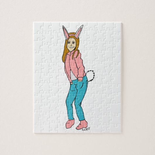 bunnygirl ジグソーパズル (縦)