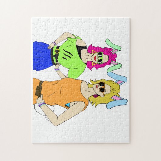 bunnygirls jigsawパズル ジグソーパズル (縦)