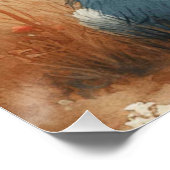 Bunnyious：ウィムシーなバニーのビット ポスター (コーナー)