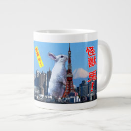 BunnyLuvモンスターのウサギ! Biancaを特色にするマグ ジャンボコーヒーマグカップ