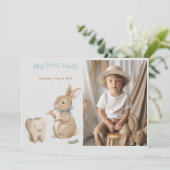 Bunny's boy First Toothパーティーフォトカード シーズンカード (スタンド正面)
