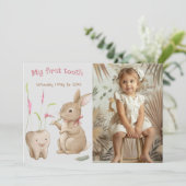 Bunny's girl First Toothパーティーフォトカード シーズンカード (スタンド正面)