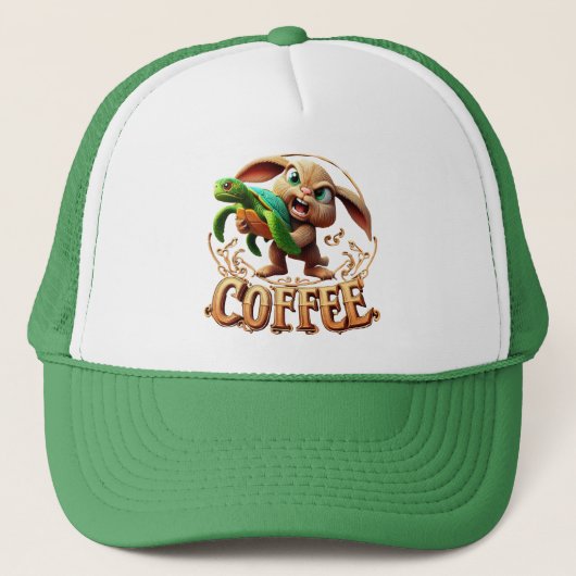 Bunnys Trade: Turtle for Coffee私にコ買ーヒーを キャップ (正面)