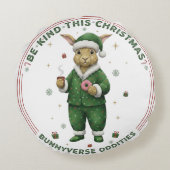 Bunnyverse christmas ラウンドクッション (裏面)