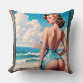 Buns Need Sun Too AI Concept Art by Xzendor7 クッション (正面)