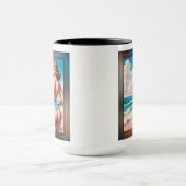 Buns Need Sun Too AI Concept Art by Xzendor7 マグカップ (中央)