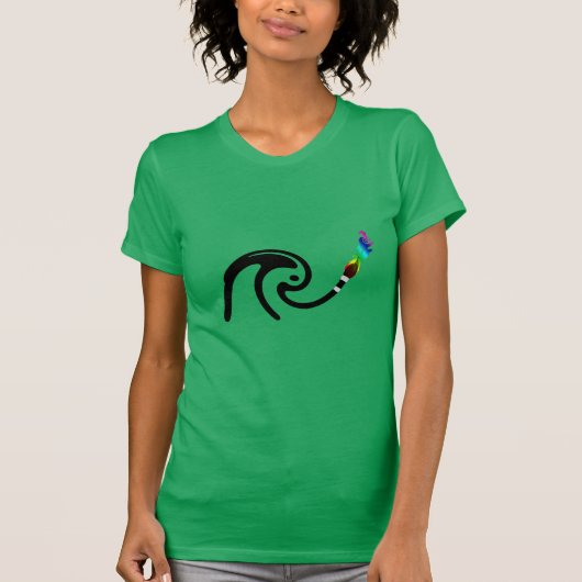 Bunt gepinselt tシャツ (正面)