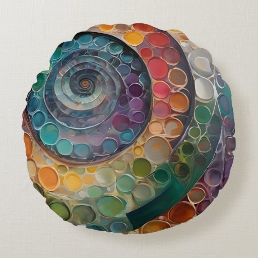 bunt und modern, Dekokissen ラウンドクッション (正面)