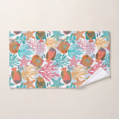 Bunte Fische- Unterwasserwelt ハンドタオル (ハンドタオル)