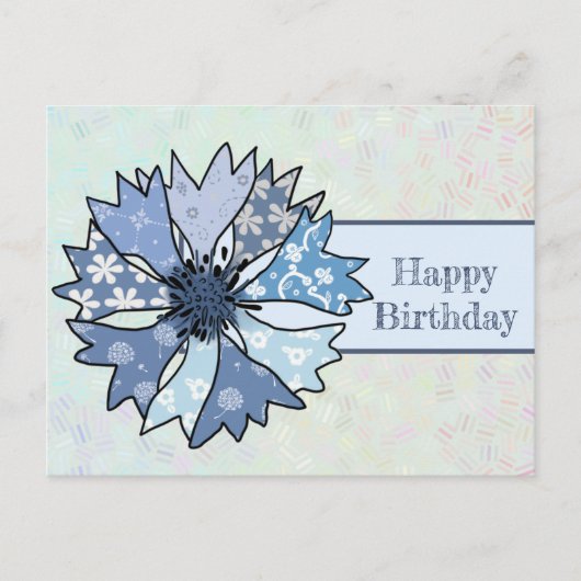 bunte Kornblume  ポストカード (正面)