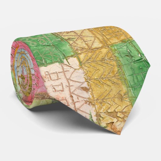 Bunte Landschaft - Paul Klee ネクタイ (ロール)