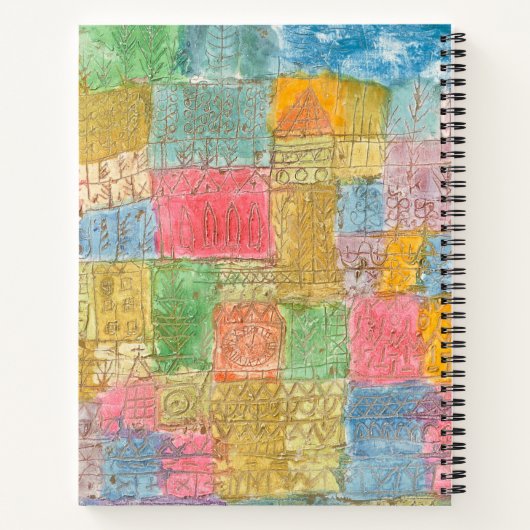 Bunte Landschaft - Paul Klee ノートブック (裏面)