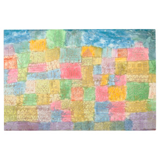 Bunte Landschaft - Paul Klee メタルプリント