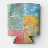 Bunte Landschaft - Paul Klee 缶クーラー (正面)