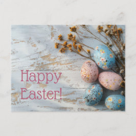 Bunte Oster Postkarte mit Ostereiern ポストカード