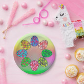 Bunte Ostereier ペーパープレート (パーティー)