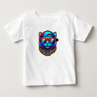 Bunte Partykatze ベビーTシャツ
