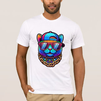 Bunte Partykatze Tシャツ