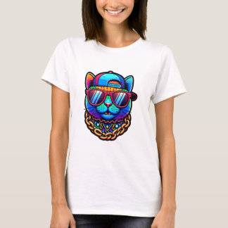 Bunte Partykatze Tシャツ