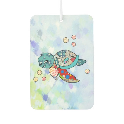 bunte Wasserschildkröte  カーエアーフレッシュナー (正面)