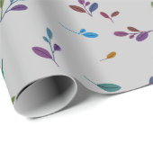 Bunte Zweige/Blätter ラッピングペーパー (ロールコーナー)